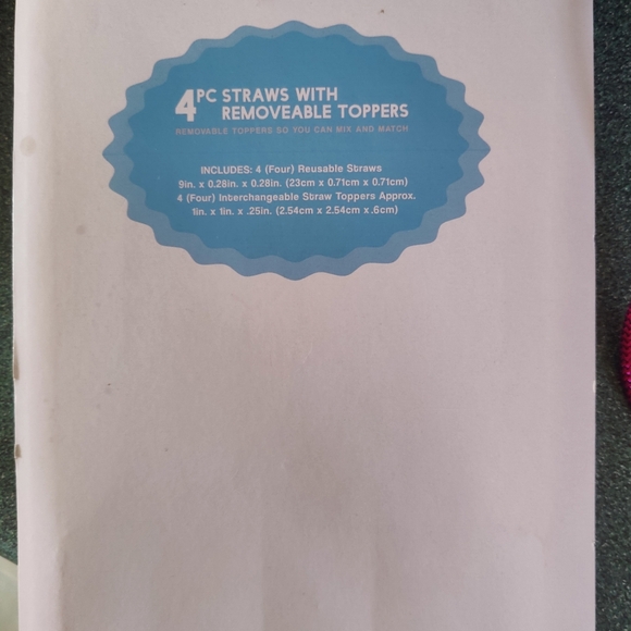 NWT pkgs Reuse Straw Covers - Picture 4 of 4